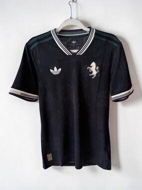 adidas Juventus 2023/24 Third Jersey Originals Trefoil Black Men’s Small NWT KC3